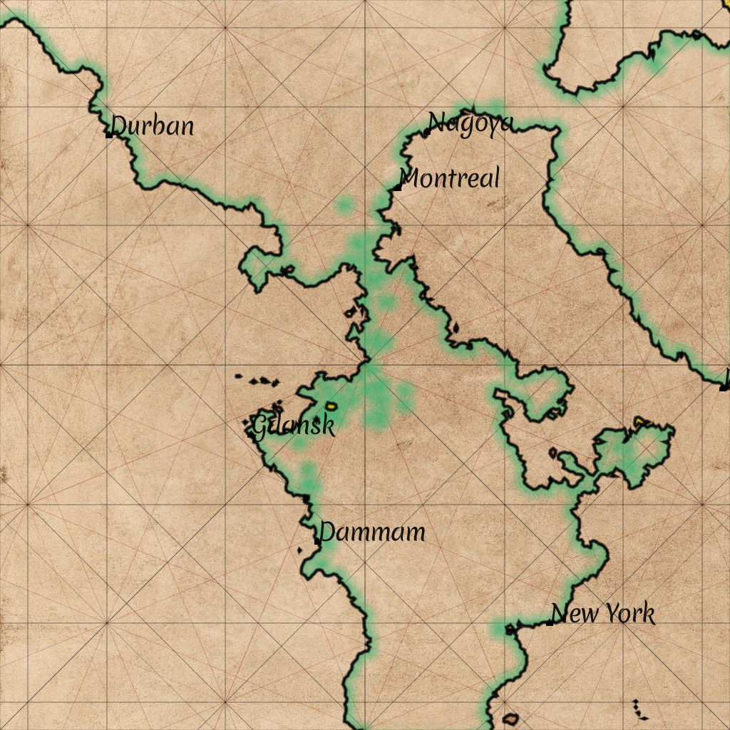 Chart without lakes