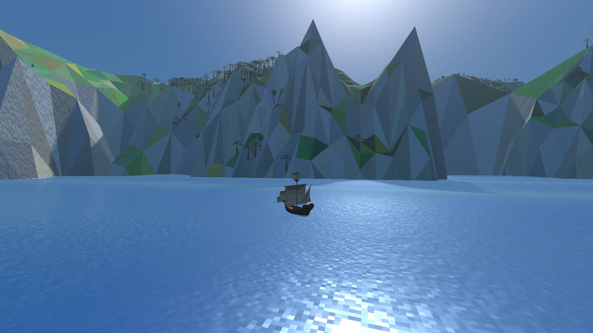 Screenshot of the same terrain, now without a crack