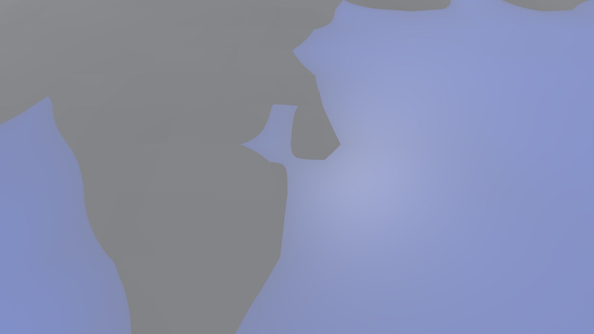 A grey terrain with no perceptible height difference