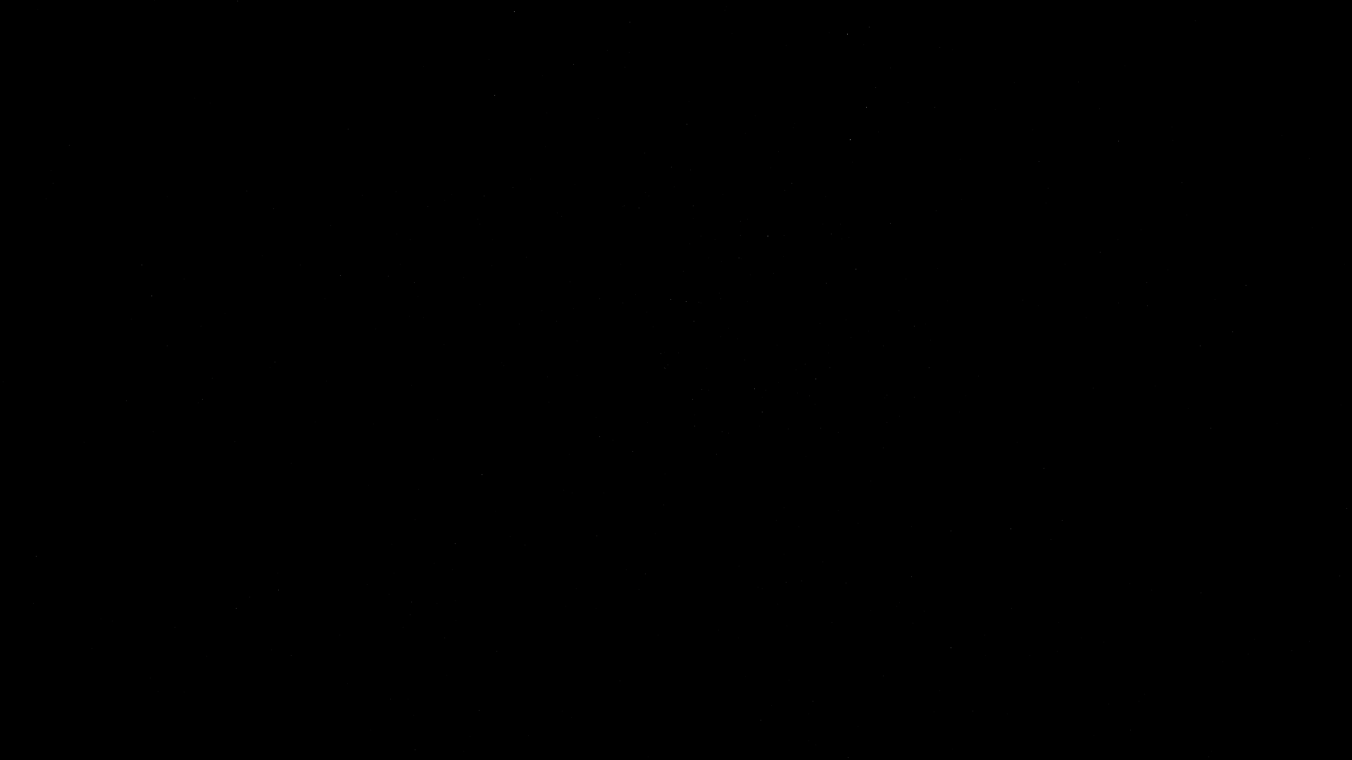 A black sky with just a few visible stars