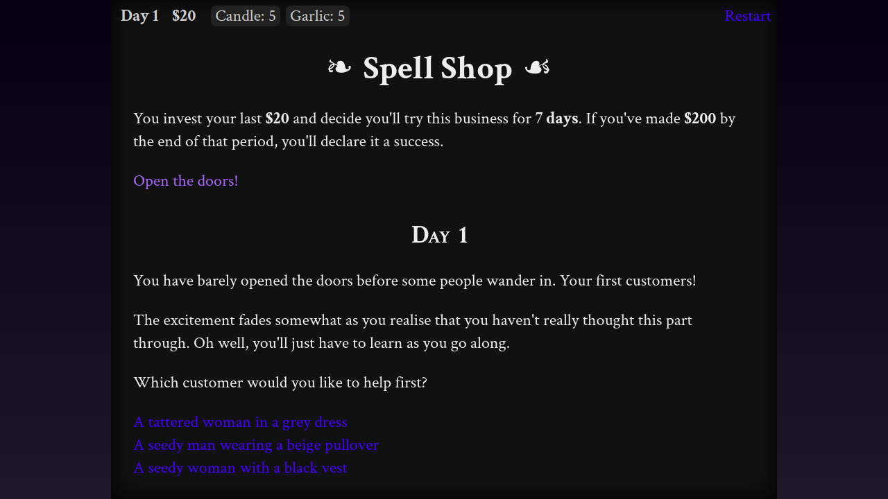 Spell Shop screenshot