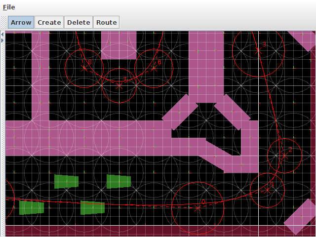 Waypoints in the editor