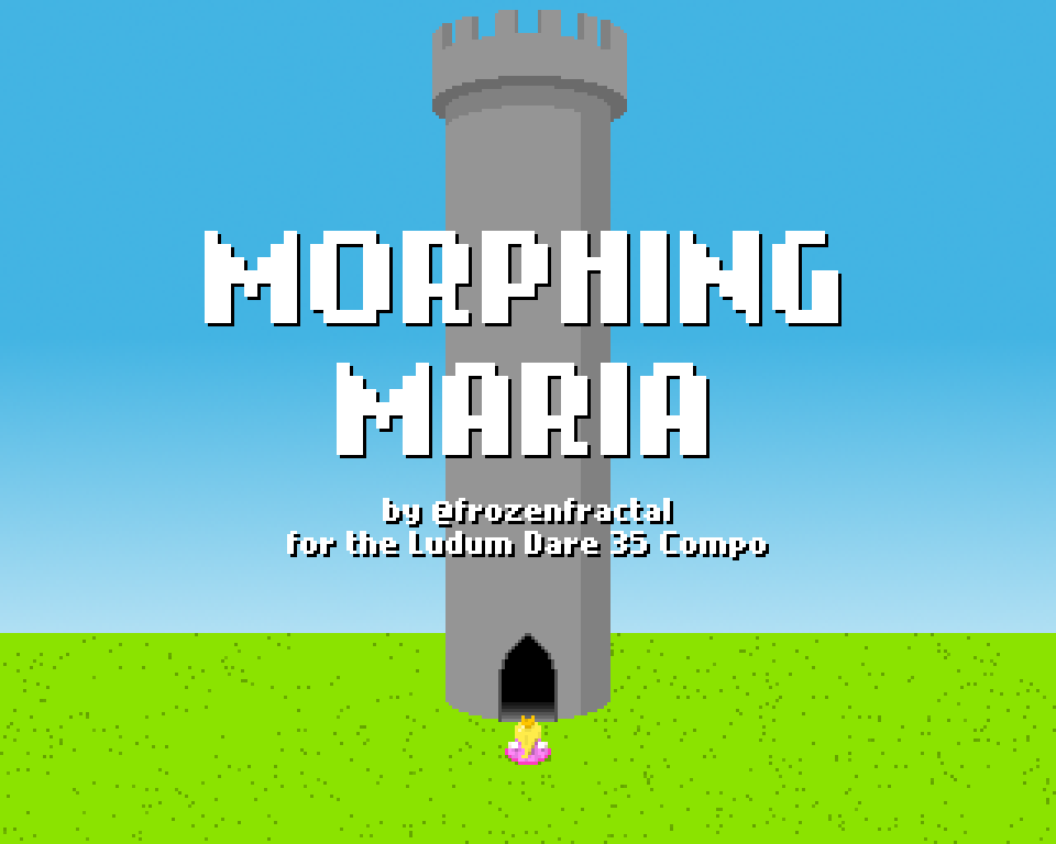 Morphing Maria title screen