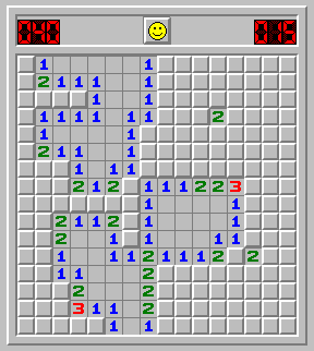 Minesweeper -- from Wolfram MathWorld